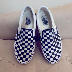 Checkered Vans